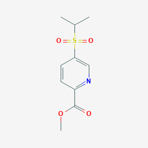 Methyl 5-isopropylsulfonylpyridine-2-carboxylate