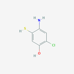 4-Amino-2-chloro-5-mercaptophenol