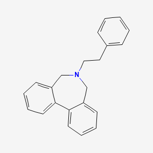 6,7-Dihydro-6-phenethyl-5H-dibenz(c,e)azepine