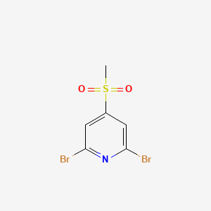 2,6-Dibromo-4-methanesulfonylpyridine