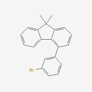 4-(3-Bromophenyl)-9,9-dimethyl-9H-fluorene