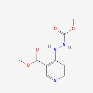 Methyl 4-(2-methoxycarbonylhydrazinyl)pyridine-3-carboxylate