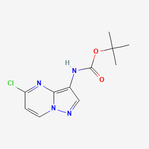 tert-Butyl (5-chloropyrazolo[1,5-a]pyrimidin-3-yl)carbamate