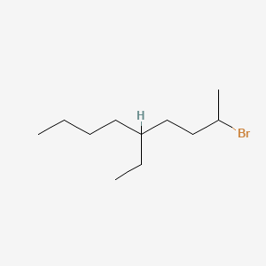 2-Bromo-5-ethylnonane