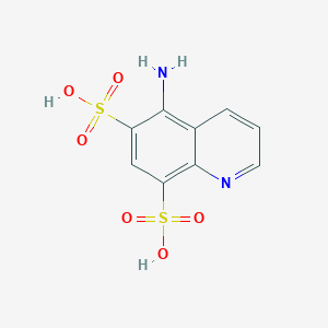 5-Aminoquinoline-6,8-disulfonic acid