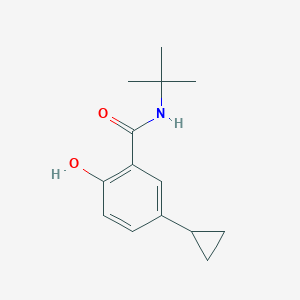 N-tert-butyl-5-cyclopropyl-2-hydroxybenzamide