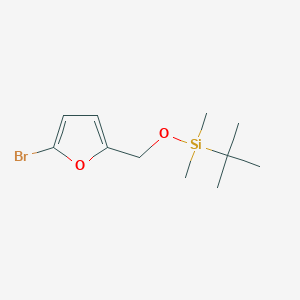 ((5-Bromofuran-2-yl)methoxy)(tert-butyl)dimethylsilane