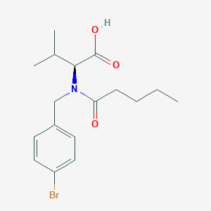 (4-bromobenzyl)-N-valeryl-L-valine