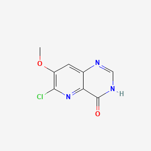 6-Chloro-7-methoxypyrido[3,2-d]pyrimidin-4(1H)-one