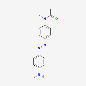 N-Methyl-4'-(p-methylaminophenylazo)acetanilide