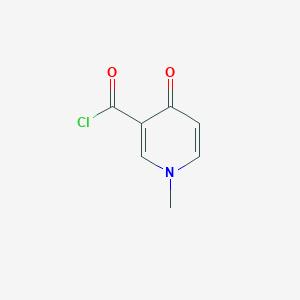 1-Methyl-4-oxo-1,4-dihydropyridine-3-carbonyl chloride