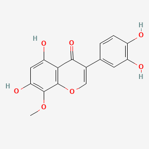 3',4',5,7-Tetrahydroxy-8-methoxyisoflavone