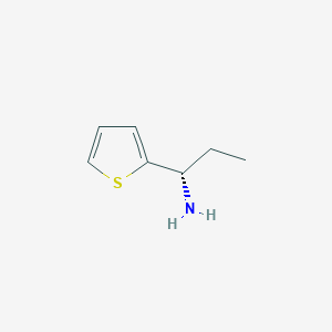 (1S)-1-(thiophen-2-yl)propan-1-amine