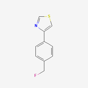 4-(4-(Fluoromethyl)phenyl)thiazole