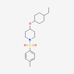 4-(4-Ethylcyclohexyloxy)-1-tosylpiperidine