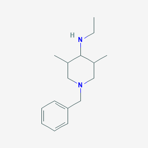 1-benzyl-N-ethyl-3,5-dimethylpiperidin-4-amine