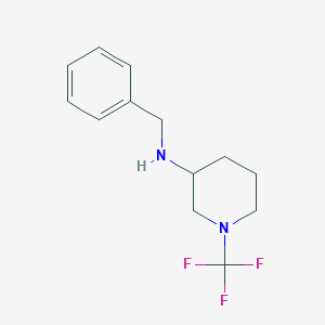 N-benzyl-1-(trifluoromethyl)piperidin-3-amine