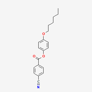 4-(Hexyloxy)phenyl 4-cyanobenzoate