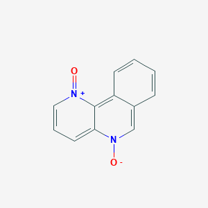 molecular formula C12H8N2O2 B15368383 Benzo[c]-1,5-naphthyridine, 1,5-dioxide CAS No. 61564-12-3