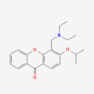 Xanthen-9-one, 4-(diethylaminomethyl)-3-isopropoxy-