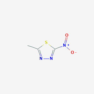 2-Methyl-5-nitro-1,3,4-thiadiazole