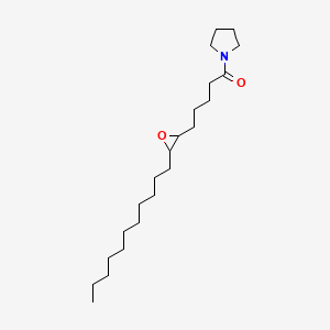 1-[5-(3-Undecyl-2-oxiranyl)pentanoyl]pyrrolidine