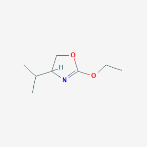 Oxazole, 2-ethoxy-4,5-dihydro-4-(1-methylethyl)-