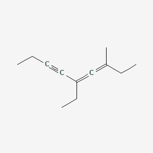 5-Ethyl-3-methyl-3,4-nonadien-6-yne