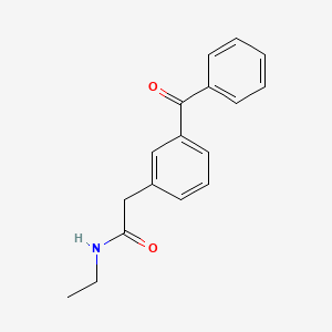 2-(3-Benzoylphenyl)-N-ethylacetamide