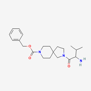 Benzyl 2-(2-amino-3-methylbutanoyl)-2,8-diazaspiro[4.5]decane-8-carboxylate