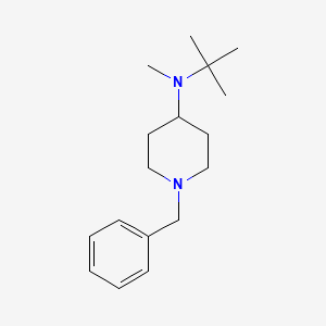 1-benzyl-N-tert-butyl-N-methylpiperidin-4-amine