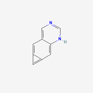 1H-Cyclopropa[G]quinazoline