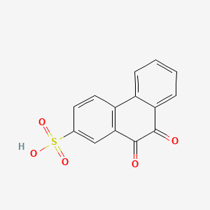 2-Phenanthrenesulfonic acid, 9,10-dihydro-9,10-dioxo-