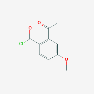 2-Acetyl-4-methoxybenzoyl chloride