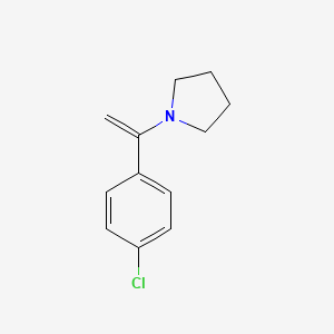 1-(1-(4-Chlorophenyl)vinyl)pyrrolidine