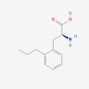 (2S)-2-amino-3-(2-propylphenyl)propanoic acid