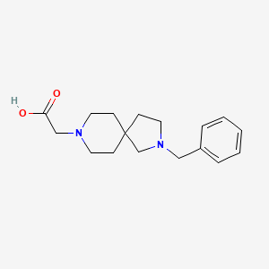 2-(2-Benzyl-2,8-diazaspiro[4.5]decan-8-yl)acetic acid