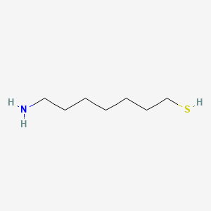 Heptanethiol, 7-amino-