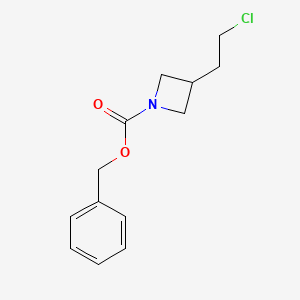 Benzyl 3-(2-chloroethyl)azetidine-1-carboxylate