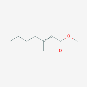 Methyl 3-methylhept-2-enoate