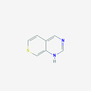 molecular formula C7H6N2S B15369451 1h-Thiopyrano[3,4-d]pyrimidine CAS No. 36338-64-4