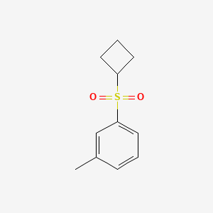 1-(Cyclobutanesulfonyl)-3-methylbenzene