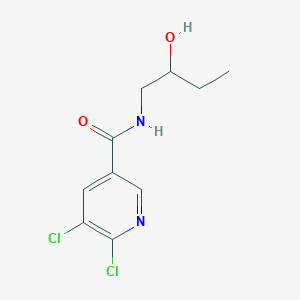 5,6-dichloro-N-(2-hydroxybutyl)nicotinamide