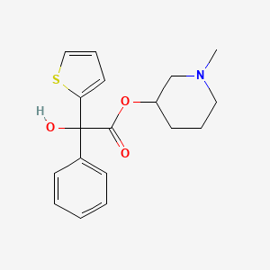 1-Methyl-3-piperidyl-alpha-(2-thienyl)mandelate