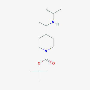 tert-Butyl 4-(1-(isopropylamino)ethyl)piperidine-1-carboxylate