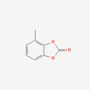 molecular formula C8H6O3 B15369661 1,3-Benzodioxol-2-one, 4-methyl- CAS No. 30984-25-9