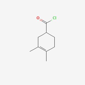 molecular formula C9H13ClO B15369713 3,4-Dimethyl-3-cyclohexene-1-carbonyl chloride CAS No. 69815-57-2