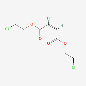 molecular formula C8H10Cl2O4 B15369721 Maleic acid, DI(2-chloroethyl) ester CAS No. 5335-09-1