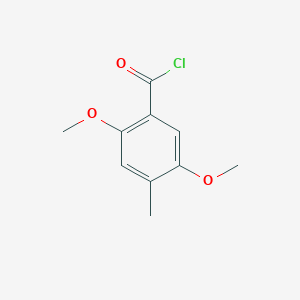 2,5-Dimethoxy-4-methylbenzoyl chloride