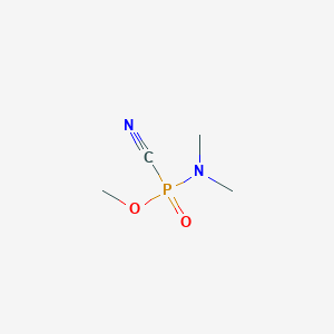 Methyl N,N-dimethylphosphoramidocyanidate